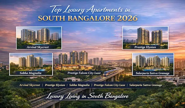 Top luxury apartments in South Bangalore 2026