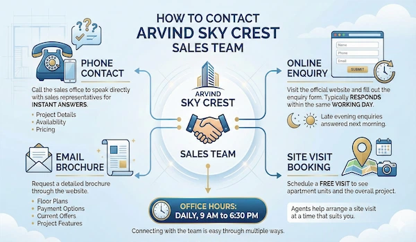 Arvind Sky Crest Contact