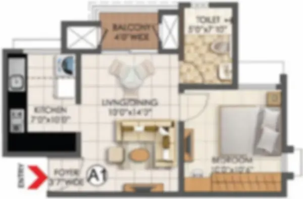 Arvind Sky Crest Floor Plan